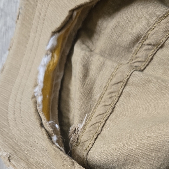 Casual Tan Distressed Cap - Picture 2 of 2